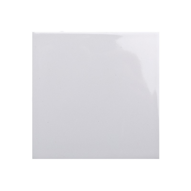 Carreau gris en terre cuite émaillée