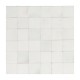 Carrelage effet zellige collection Gleeze blanc - carreaux seuls - 10x10 cm