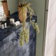 Carrelage effet zellige collection Mélange bleu outremer - salle de bain zoomée