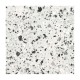 Carrelage extérieur effet terrazzo Venice couleur gris / argent - carreau seul