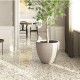 Carrelage effet terrazzo Venice couleur ivoire - salon 2