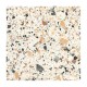 Carrelage effet terrazzo Venice couleur ivoire - carreau seul