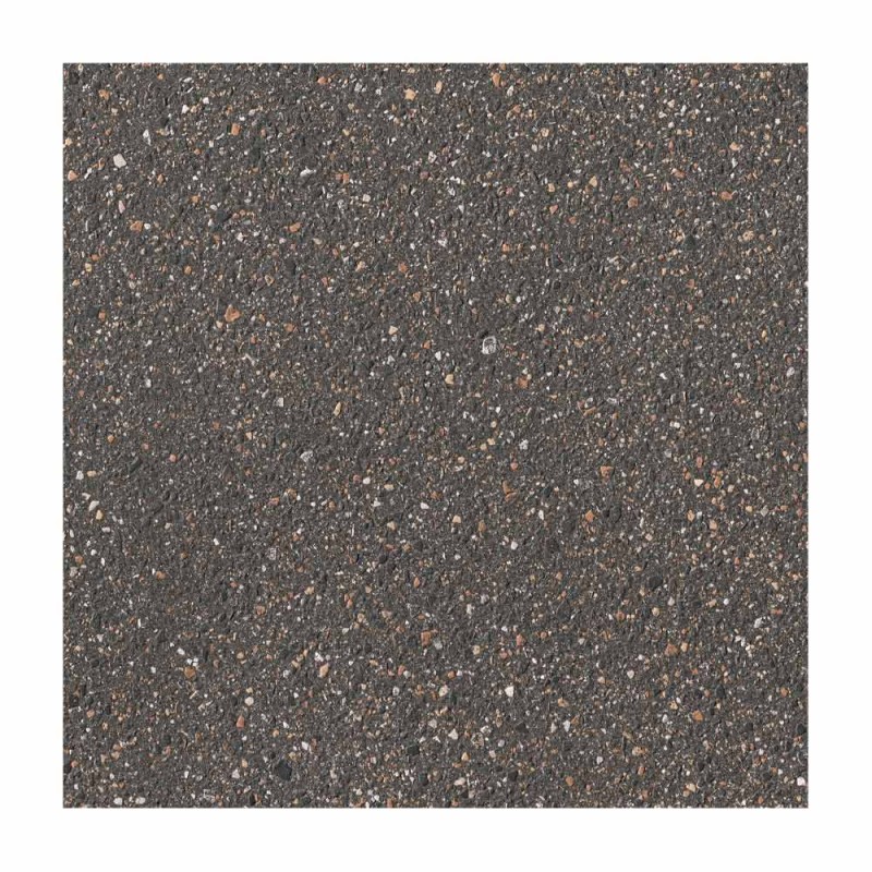 Carrelage extérieur effet terrazzo collection Rialto bouchardé - tons anthracite - carreau seul