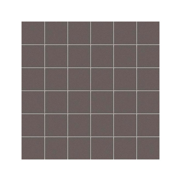 Carrelage uni sur trame collection Cesi - couleur gris Nickel - pleine masse - trame 30x30 cm