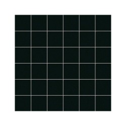 Carrelage uni collection Cesi -  couleur noir carbone - Carbonio - sur trame 30x30 cm