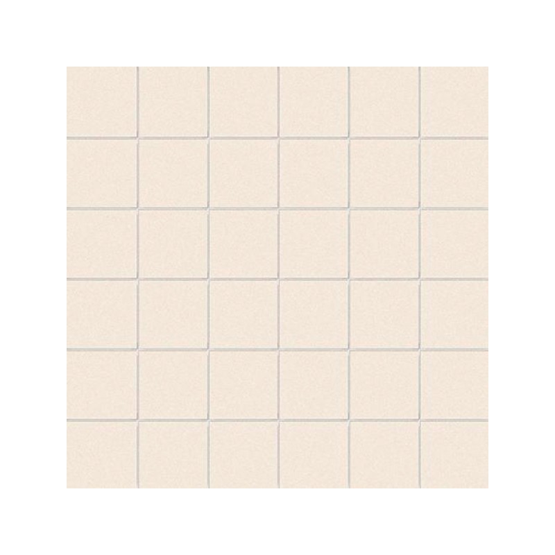 Carrelage uni collection Cesi -  couleur crème - Navona - sur trame - photo trame 30x30 cm