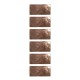 Carrelage effet zellige collection Fez couleur marron cuivre - carreaux seuls - finition brillante