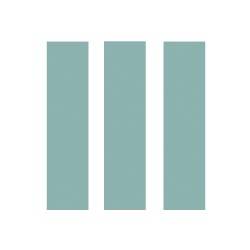Ech. Stripes Liso XL Teal