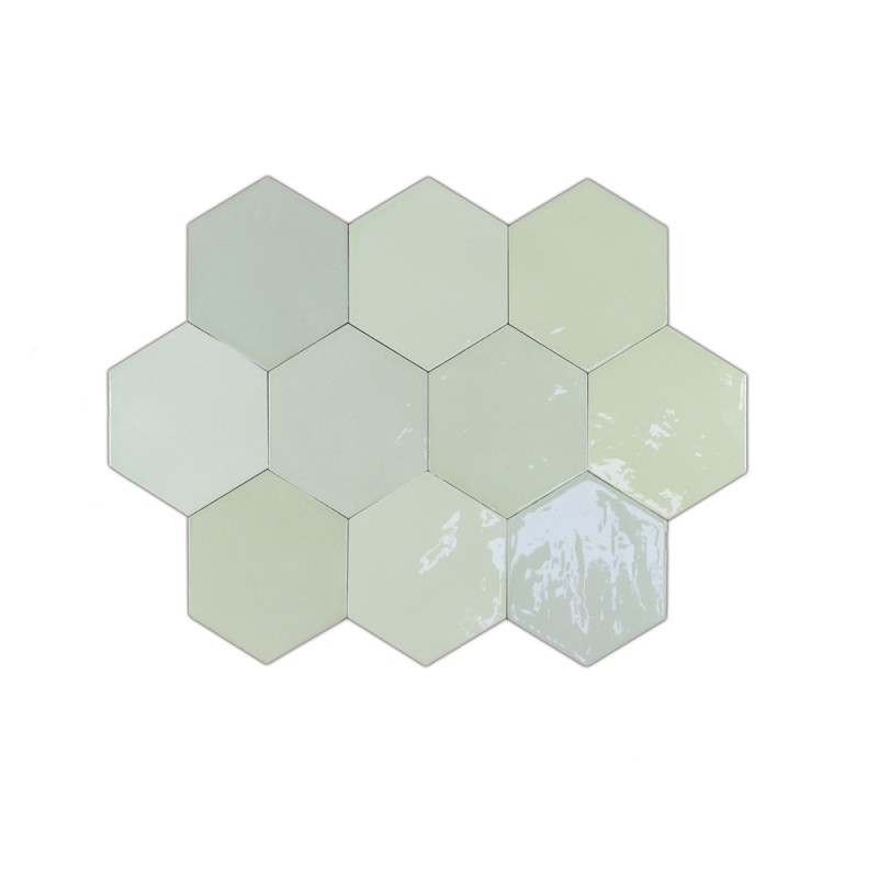 Ech. Zellige Hexa Mint