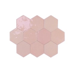 Ech. Zellige Hexa Pink