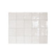 Carrelage effet zellige collection Manacor blanc - 10x10 cm