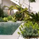Carrelage piscine mosaïque de verre Penta Bali Stone - 5x5 cm - piscine et jardin