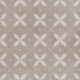 Carrelage décoré effet carreaux de ciment Amuri decoro zucchero - couleur grise - carreau seul