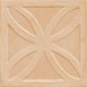 Carrelage décoré effet carreaux de ciment Amuri structure gelosia - couleur biscuit - carreau seul