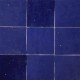 Ech. Zellige Fait Main Bleu Nuit