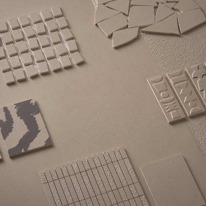 Carrelage mosaïque scarpa taupe mat – Nok Boogie Taupe
