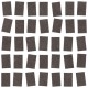 Carrelage mosaïque scarpa noir ébène – Nok Boogie Ebony