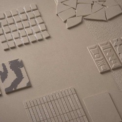 Carrelage mosaïque taupe...