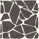 Carrelage mosaïque noir ébène mat – Nok Crock Ebony