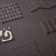 Carrelage mosaïque noir ébène mat – Nok Crock Ebony