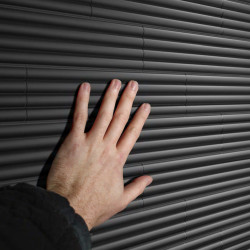 Carrelage faïence collection Onda - couleur noire